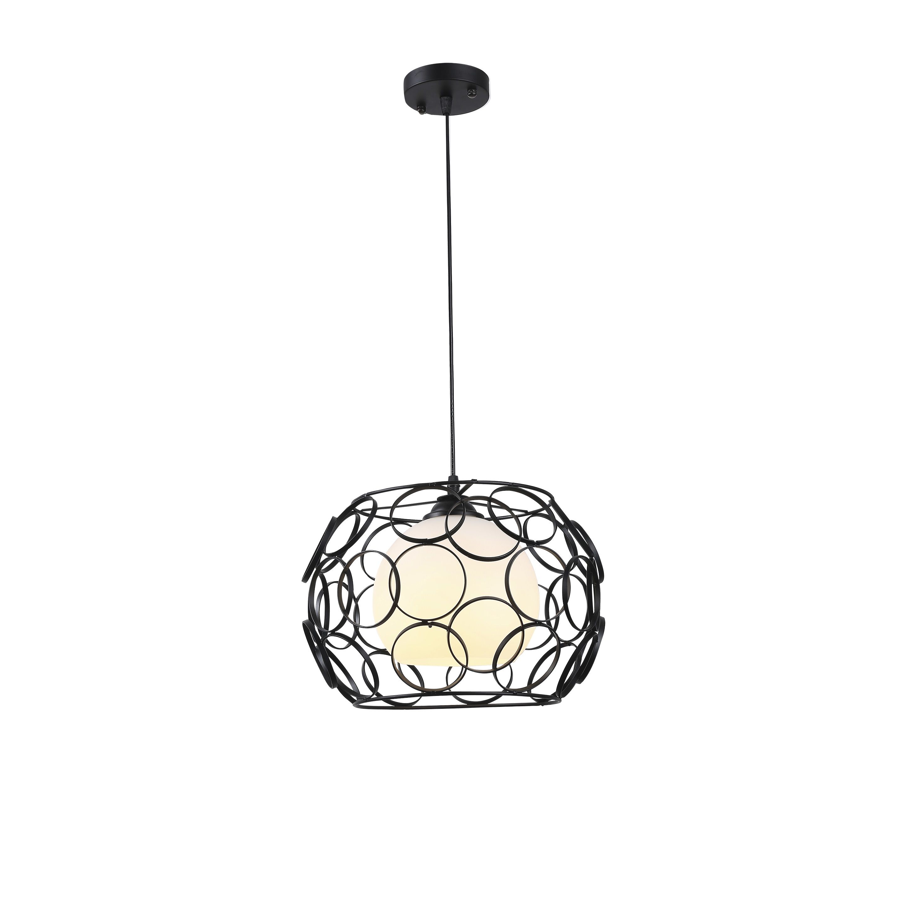 Lustre Si Pendule Lustra Tip Pendul Modus 1x40w Abajur Sticla La Pretul De 150 00 Lei